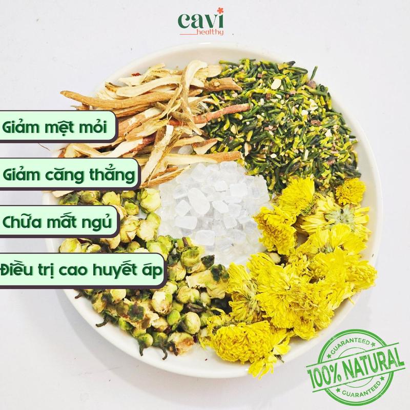 Trà Thảo Mộc Hỗ Trợ Mất Ngủ, Giảm Mệt Mỏi, Trà Liên Tử Tâm Giúp Lợi Tiểu