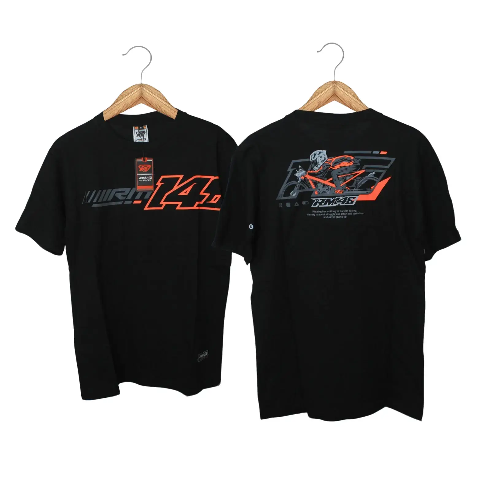 RM146- Baju Kaos Pria Ninja 2 Stroke by Ryan Mee - Pembalap Drag International - Oblong, Distro Kaos Distro
