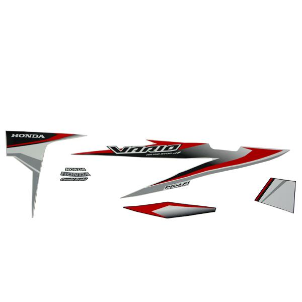 Gambar Sticker Body Set Kiri Putih SPS Honda Vario 110 eSP 871X0K46NB0ZCL dari Honda Cengkareng Kota Tangerang Tokopedia