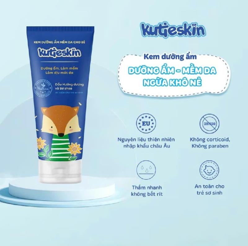 Product Introduction of [ Chính Hãng ] Kem Dưỡng Ẩm Hàng Ngày Kutieskin Hộp 100gr Cho Bé Tác Dụng Làm Mềm Da Giảm Tình Trạng Khô Da 4