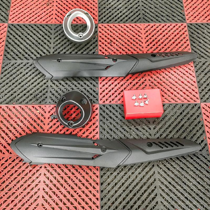 Ốp pô LC lắp ex 150 Tặng 6 con salaya, nguyên liệu nhựa dẻo