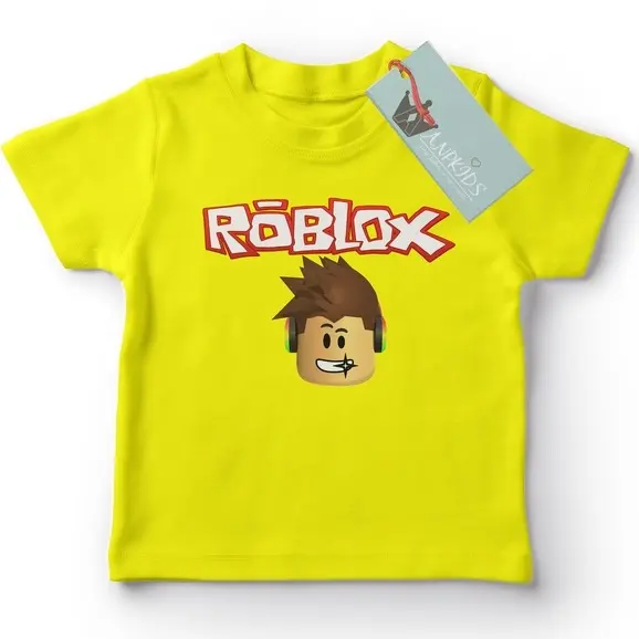 kaos roblox anak junior cotton combed 30s 3
