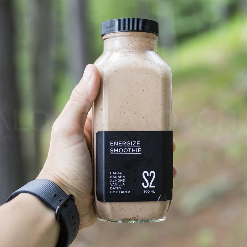 Chai thủy tinh vuông nắp nhựa & nhôm 250 - 350ml - 500ml (Chiếc lẻ, Chai trơn, không in hình) 3