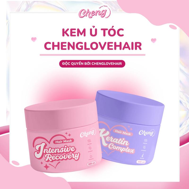 【 Mẫu bán chạy】 【Hot trend】 Kem ủ tóc Chenglovehair, Kem ủ phục hồi tóc hư tổn…