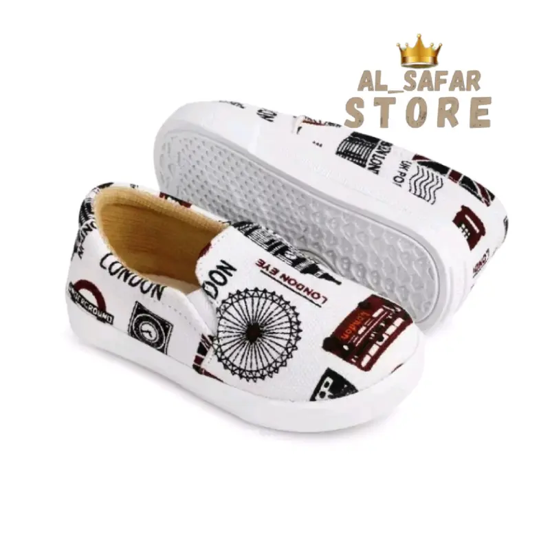 Al Safar Sepatu Anak Slip-On London/Sepatu Anak Laki-Laki usia 1 sampai 3 tahun 0