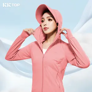 KKTOP Jaket Anti UV Premium Jaket Olahraga Wanita UPF50+ (J006)