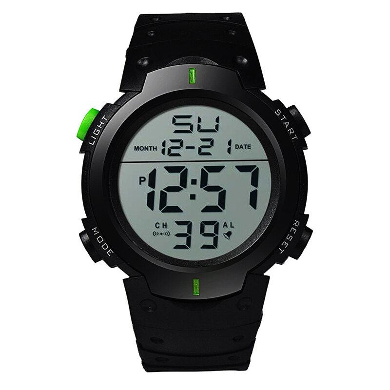 Product Introduction of 【 Free Gift 】Men Sport LED waterproof Watches Top Brand Men Digital Clock Multi-Functional Rubber Man Fitnes Athlete Timekeeping Electronic Watch 16