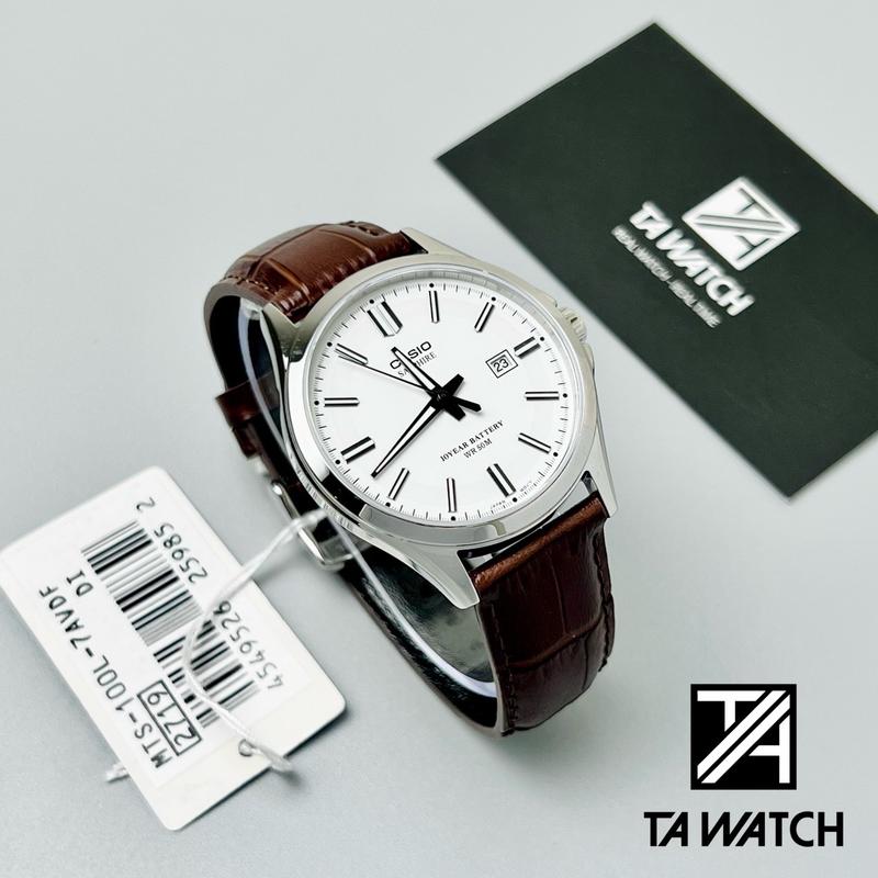 Đồng Hồ Nam CASl0 MTS-100L | Pin 10 năm | Kính sapphire | Chống nước 5atm | 41mm