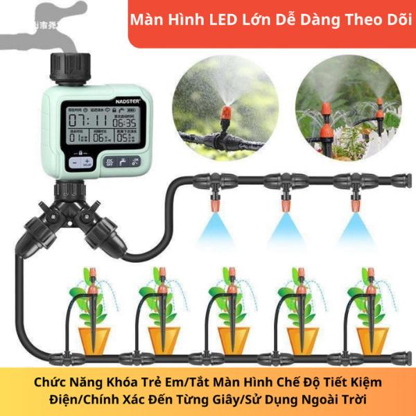 Bộ  Cây Tự Động Hẹn Giờ  Màn Hình LED- Chống Nước Đồng Hồ Hẹn Giờ- Cảm Biến Mưa Dễ Sử Dụng bộ  trồng mini voi tuoi cay pet   vòi  xịt tăng áp vn không phải thiết bị thông minh  nước &  tiêu bộ  vòi becp  hun suong cà phê tưới tưới  sầu riêng hệ  thống