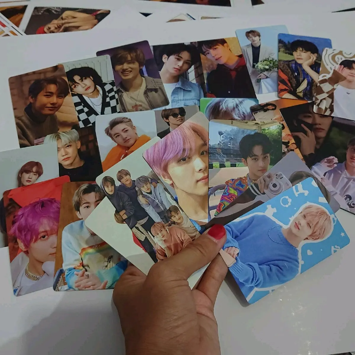 1 set isi 50pcs Photocard NCT DREAM, BTS, BLACKPINK, XODIAC Foto
