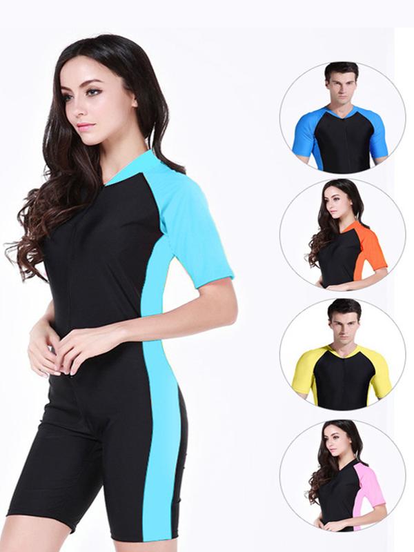 Product Introduction of Shark Bart one-piece swimsuit women's professional wetsuit spring and summer sunscreen surf suit men's and women's swimsuit thermal wetsuit 1