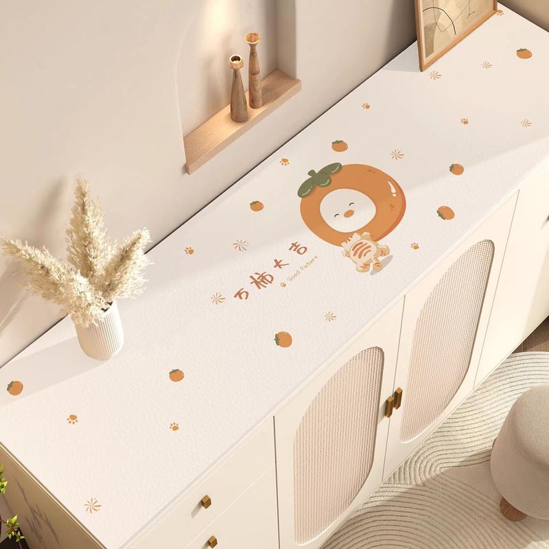 TV Cabinet Shoe Cabinet Mat Tabletop Tablecloth Coffee Table Surface Protection Mat Table Mat Oil-proof Washable Dirt-proof Mat 4