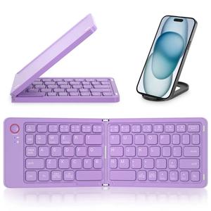 043 Portable Bluetooth Folding Keyboard for IOS/Android/Windows Tablet Mobile Phone Computer Accessories