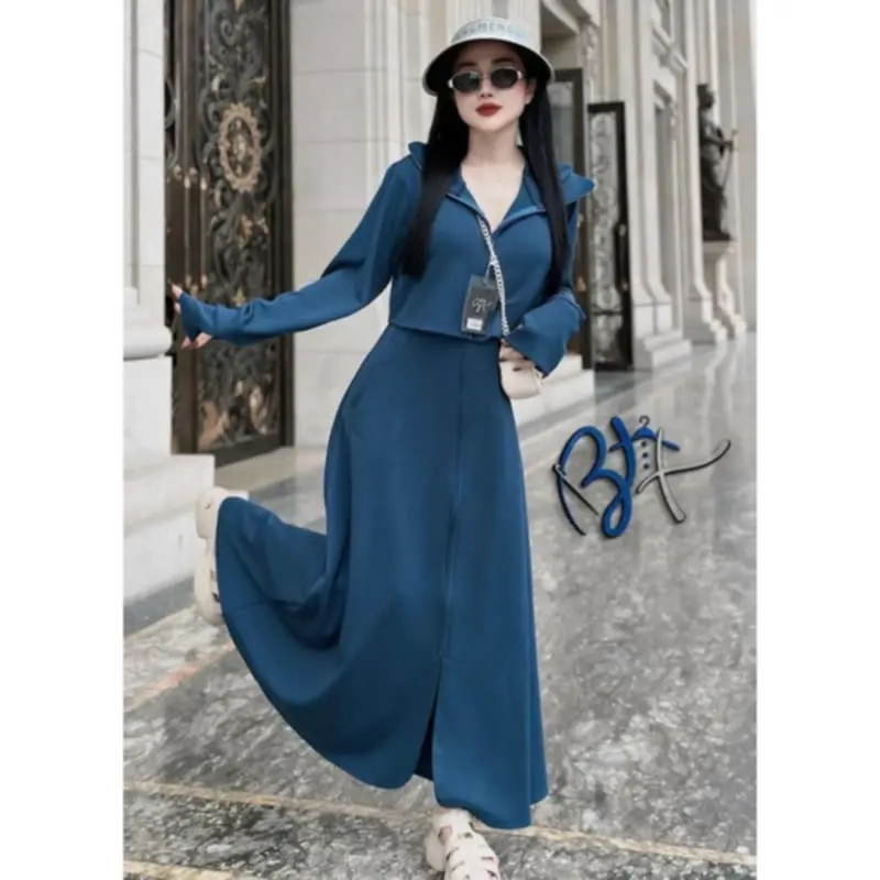 Áo chống nắng toàn thân nữ 2 lớp croptop UMI Hàn, chống tia UV, thấm hút mồ hôi, chống UV Thun - Sport, Đồng