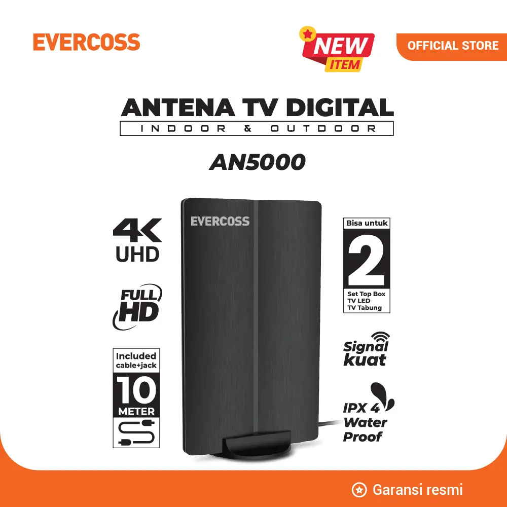 EVERCOSS Antena TV Digital AN5000