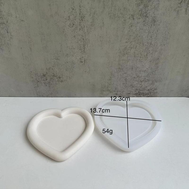 Khuôn Silicon Tình Yêu Thủ Công, Khay Đựng Hoa Tình Yêu Đám Mây, Khuôn Thạch Cao Tự Làm Để Trang Trí Nhà Cửa, Đồ Thủ Công, Dự Án Nghệ Thuật, Làm Trang Sức, Nhựa Thông 6