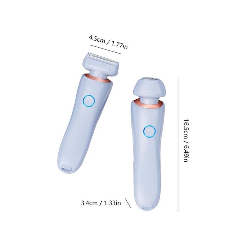 Product Introduction of Electric Body Hair Trimmer, 1 Box Rechargeable Waterproof Razor for Women, Bikini Hair Removal Tool for Legs Under Arms Private Area, Women's Gifts 1