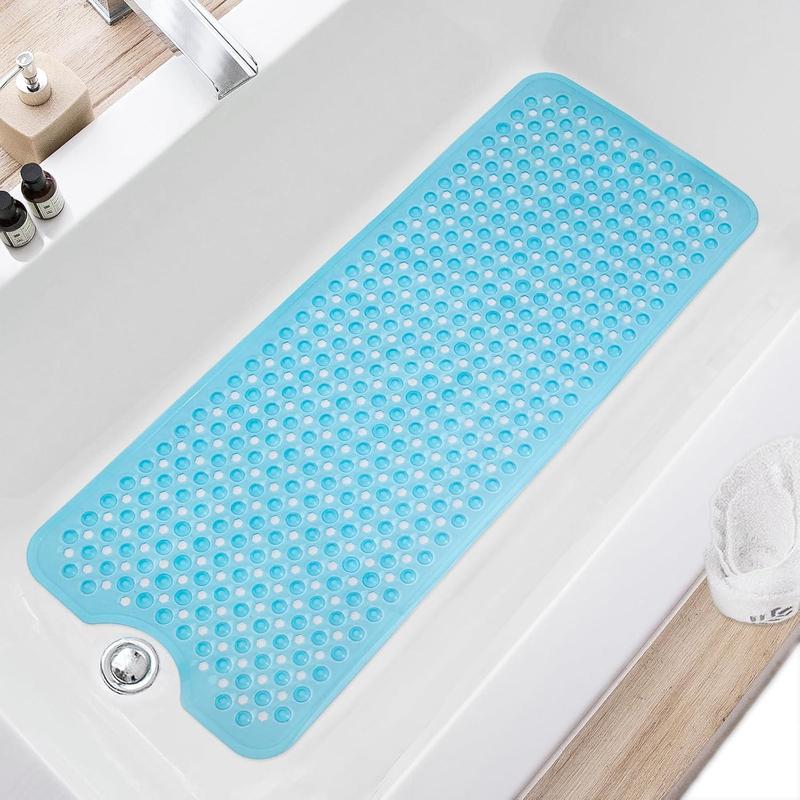 Bathtub & Shower Mat with Suction Cup Design, Non-slip Folding Bath Mat, Bathroom Accessories, Bathroom Gadget, Home Essentials, Best Friend Gifts, Bathroom Accessories, Home Goods 8