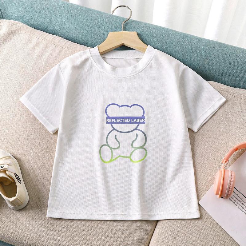 Áo Thun Trẻ Em, ngắn Tay, Thời Trang, Quần Áo Mới, Thích Hợp Cho Mùa Hè, Nhanh Khô, Tay Lửng Áo, Áo Sơ Mi Trẻ Em, Cho Bé Gái Mùa Hè, Năm 2025, Được 5911 Người Vinh Danh 6