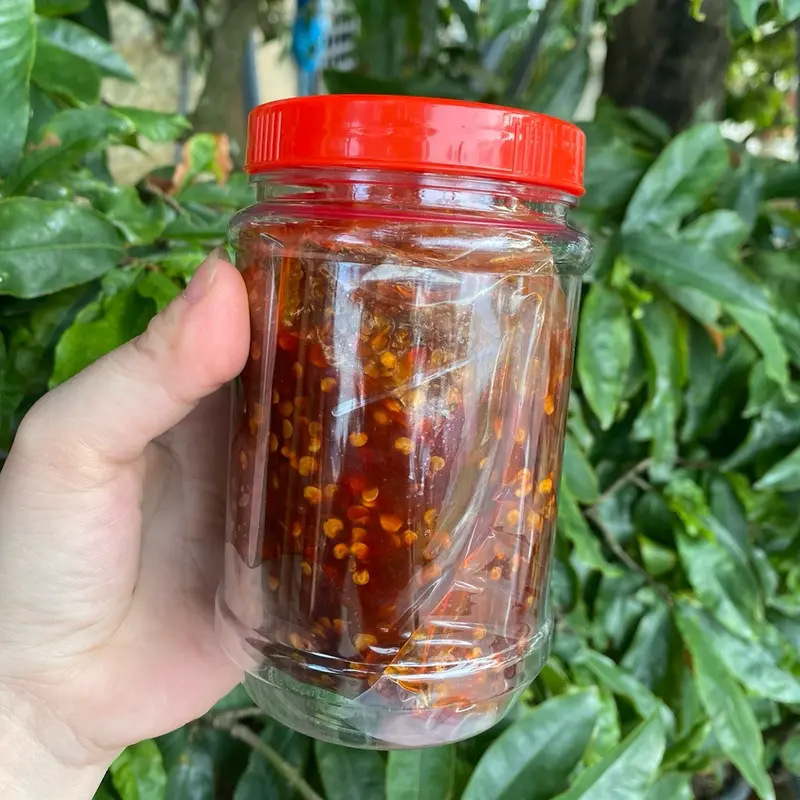Tương ớt rim ngọt ngọt cay the hiệu Bếp Nhà Làm hủ 500gr 2