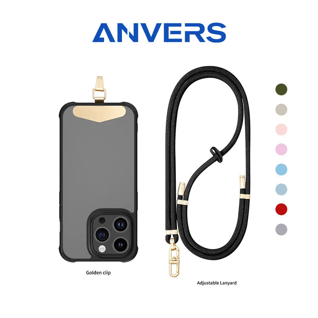 Anvers Phone Lanyard - Universal Crossbody Adjustable Strap Compatible with iPhone / Android