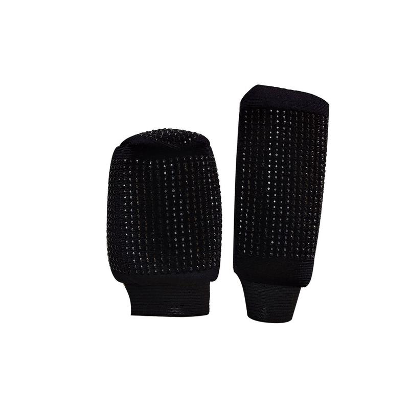 Product Introduction of Premium Diamond Inlaid Plush Leather Handbrake Set Shiny Handbrake Set Non-slip Automatic Gear Shift Collar Four Seasons General Motors Interior Accessories Auto Supplies Breathable Handbrake Set Handle Set General Motors Interior Supplies 10
