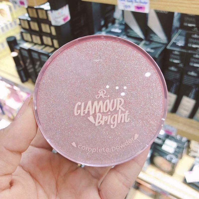 [HCM] Phấn Phủ 2 Tầng GLAMOUR BRIGHT Thái Lan 2 in 1 Có Nhũ Và Không Nhũ