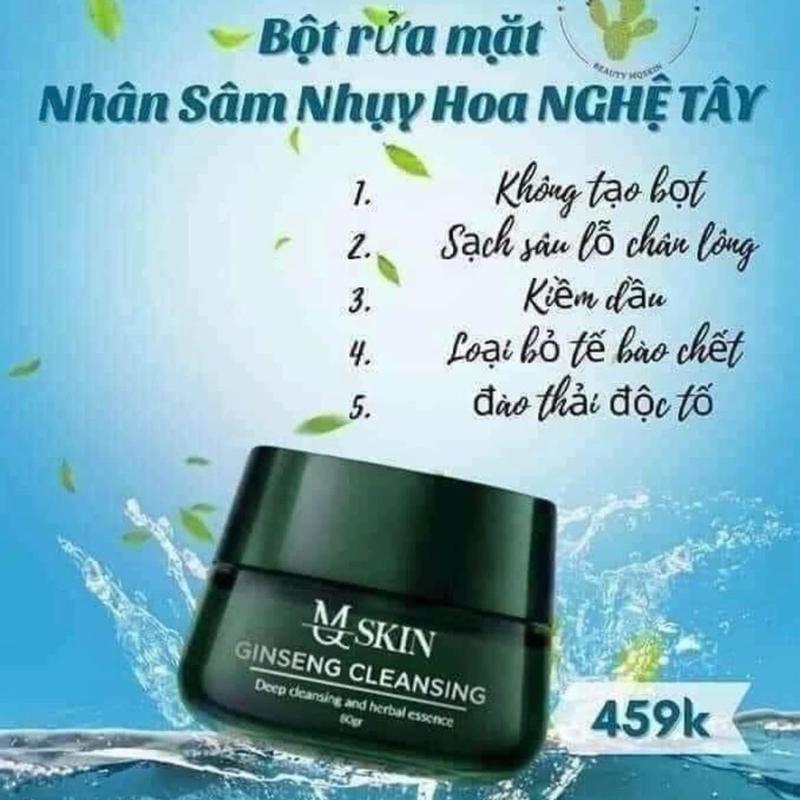 Bột rửa Mặt nhân sâm