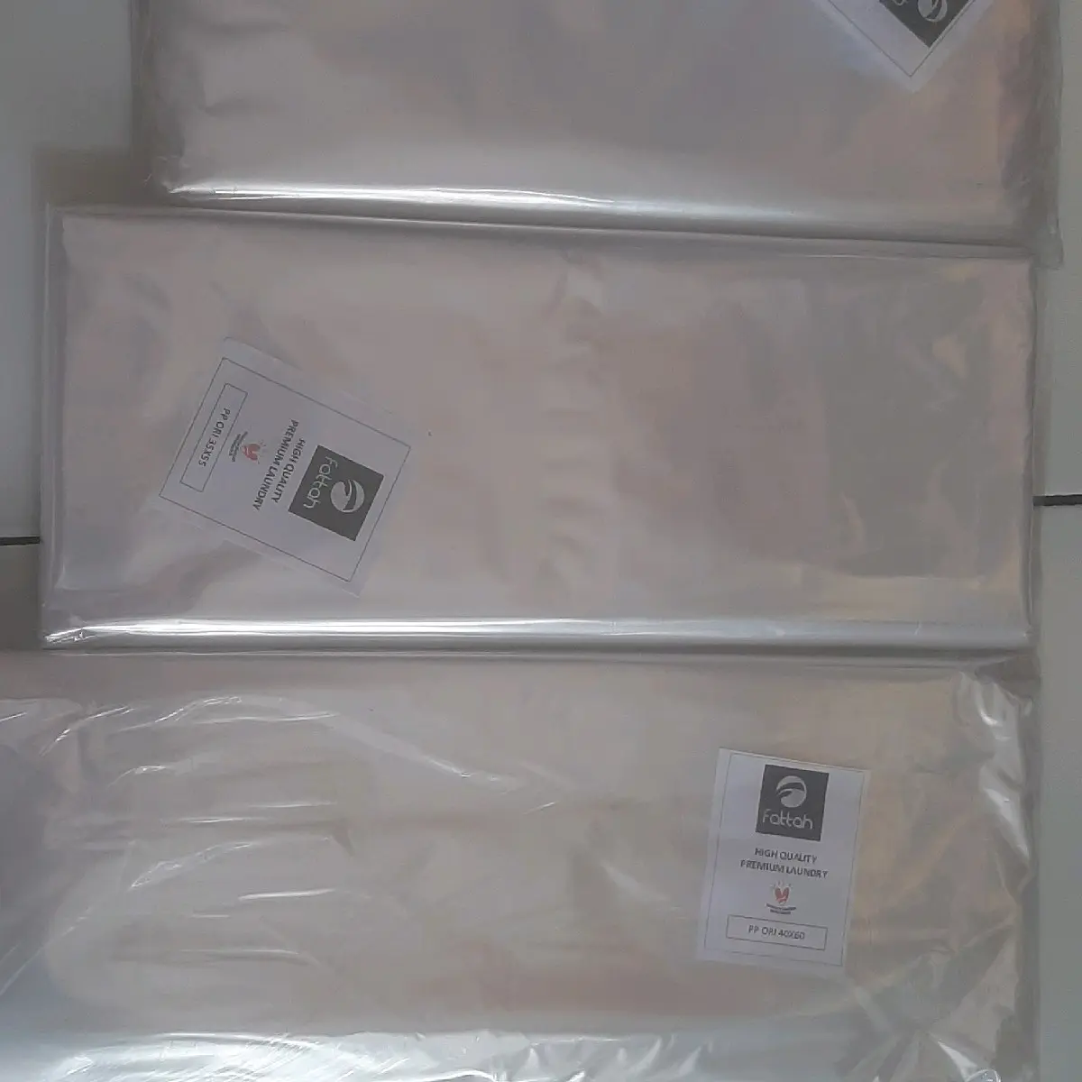 Plastik Packing Baju(PP Polos) Plastik 1kg Pakaian