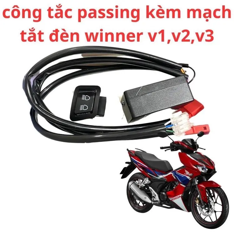 Mạch Tắt Đèn + Autu Pasing Các Dòng Xe Đời Mới Wave Vision Lead Sh Winner x ( Bảo Hành 12 Tháng ) 5