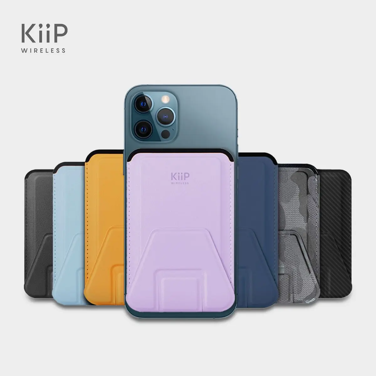 KiiP Wireless M1 Magnetic Card Holder Magsafe Wallet Phone Holder