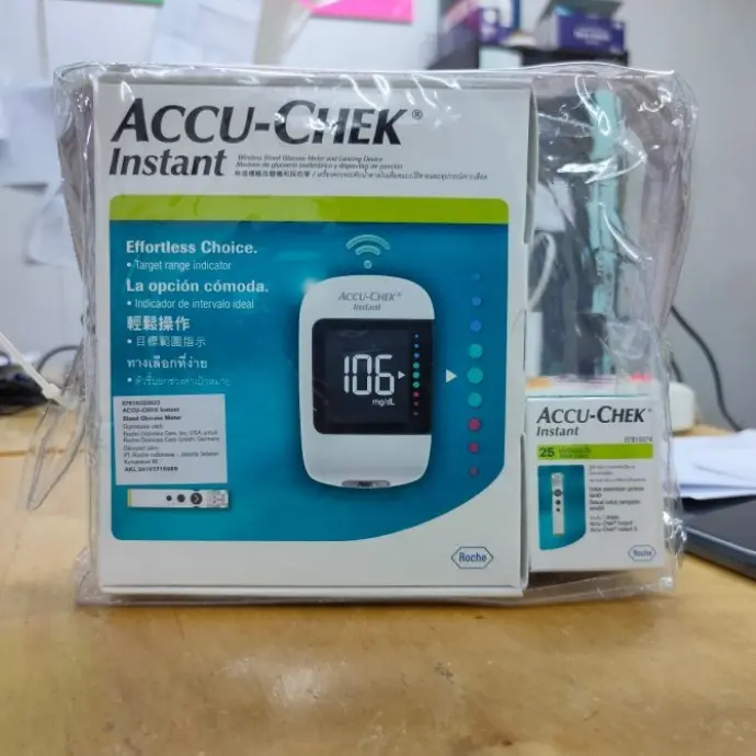 ALAT CEK GULA DARAH ACCUCHEK INSTAN-STRIP ACCUCHEK INSTAN ISI 50PCS 4