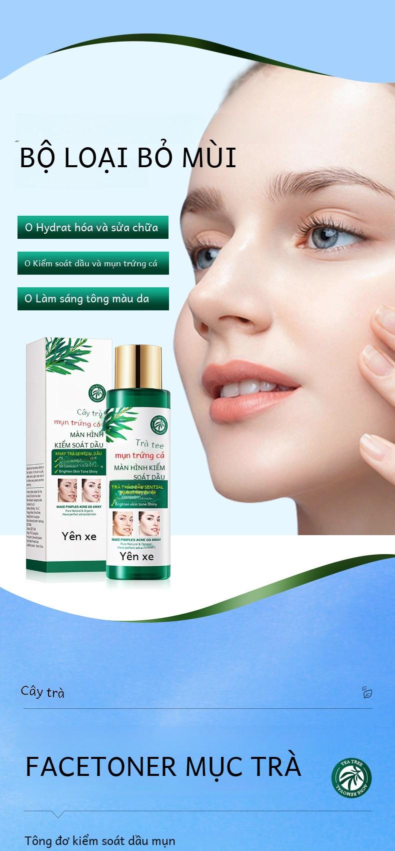 Product Introduction of Bộ Chăm Sóc Da Cây Trà, SADOER, 5 Món, Làm Sạch, Dưỡng Ẩm, Dưỡng Ẩm Skincare Làm Đẹp Da Serum Cho Bé sữa _ 8