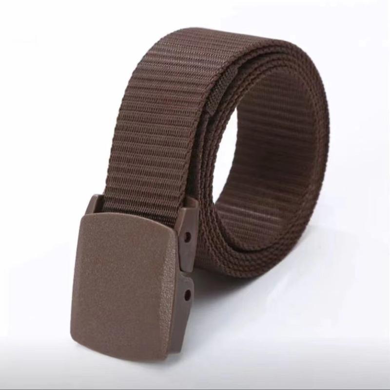 Thắt Lưng Chiến Thuật Nylon, Dành Cho Nam Giới, Chịu Lực, Thắt Lưng Vải Bố Gia Cố, Thích Hợp Cho Các Hoạt Động Ngoài Trời Và Huấn Luyện Quân Sự, Thắt Lưng Kiểm Tra An Ninh Tự Động, Không Gây Dị Ứng, Dây Thắt Lưng Bền, Thích Hợp Để Mặc Thường Ngày 6