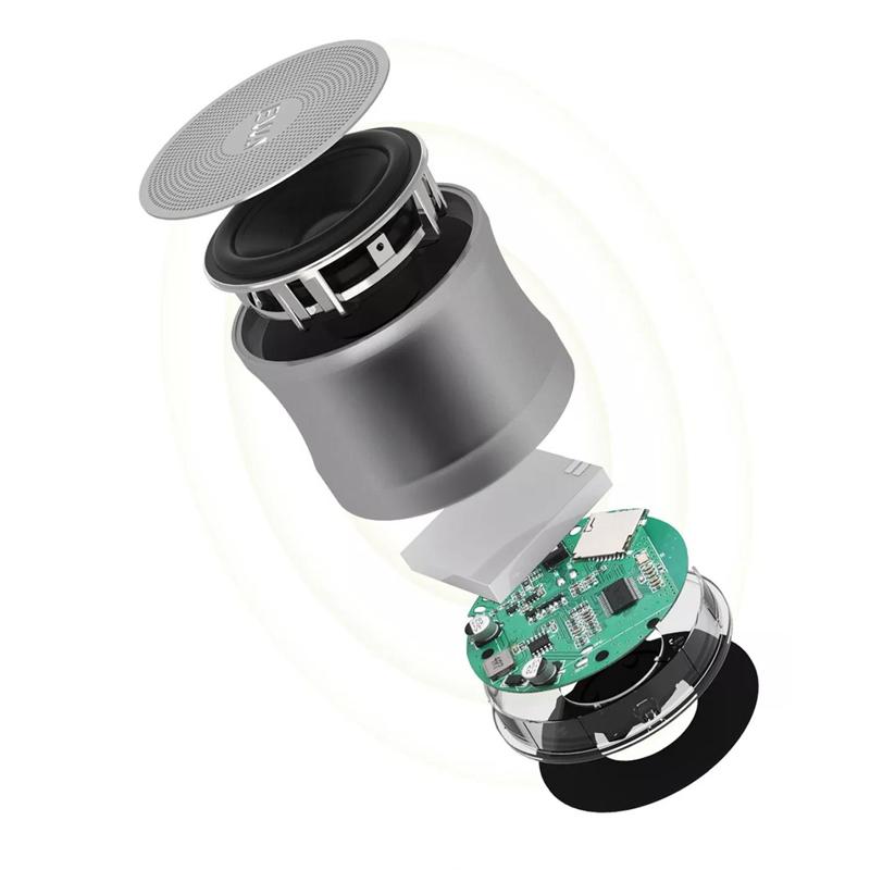 EWA 109PRO Bluetooth Speaker Portable  Metal HIFI Speakers TWS Wireless Music Player Strong Sound SD Card Play Speaker - Image 3