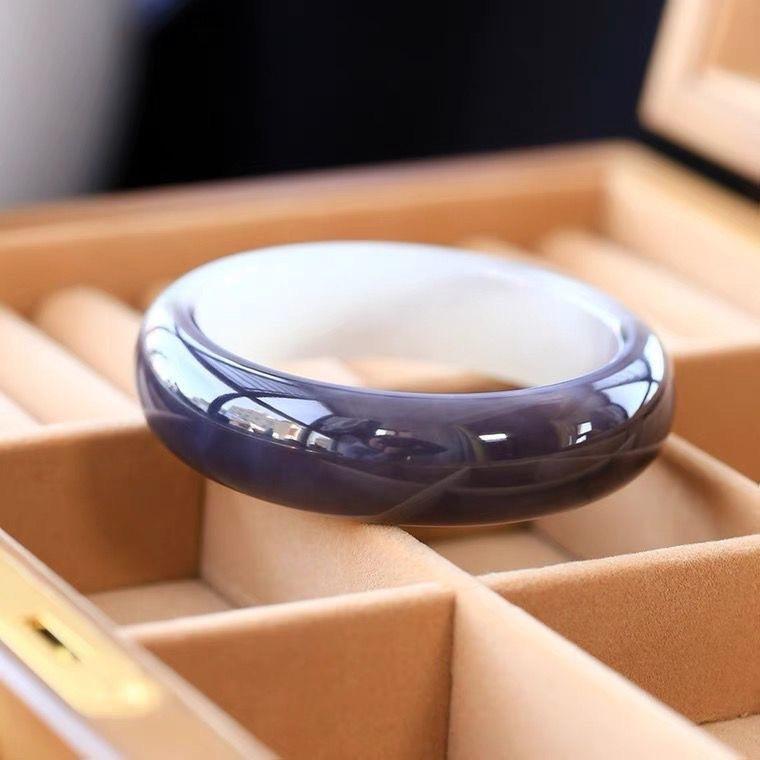 Gelang Giok Asli Tiongkok Garansi Asli Natural / Gelang Kesehatan 5