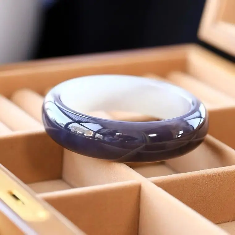 Gelang Giok Asli Tiongkok Garansi Asli Natural / Gelang Kesehatan 5
