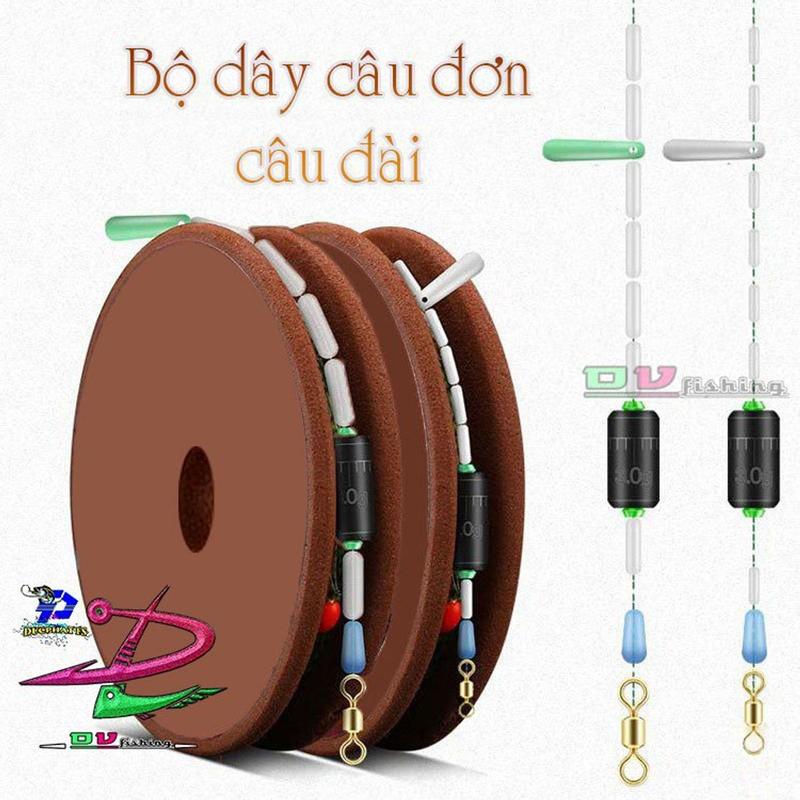 Product Introduction of 1 Bộ dây trục câu đơn câu đài buộc sẵn cước câu cá TÀNG HÌNH đủ kícḣ cỡ, thẻo câu đa năng. 22