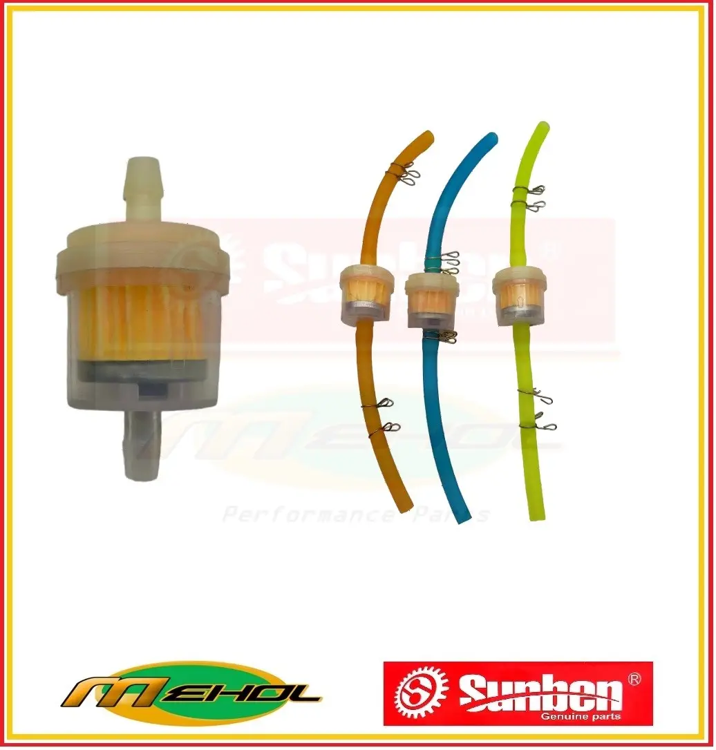 UNIVERSAL PETROL PIPE FUEL FILTER WITH HOSE