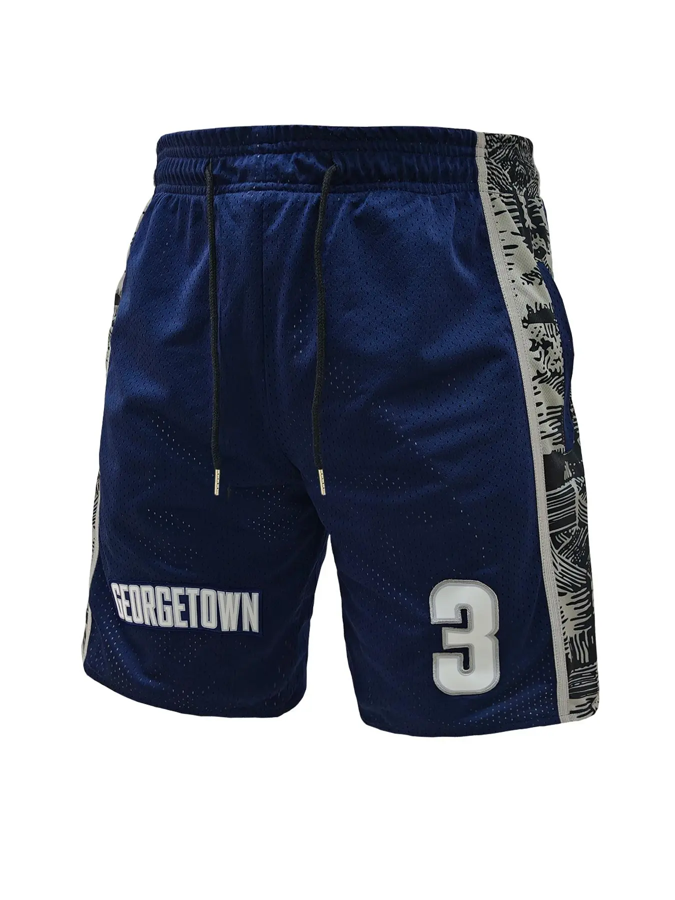 Men's Letter & Number Embroidered Drawstring Waist Basketball Shorts, Casual Athletic Quick Drying Breathable Regular Fit Shorts, Summer Outfits, Back To School Clothes