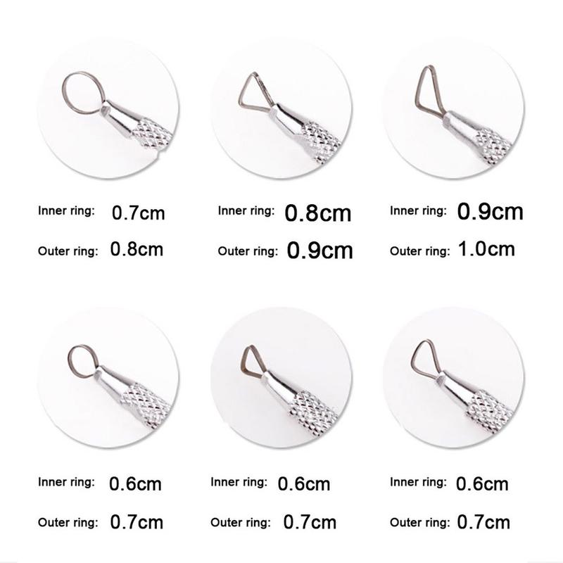 ✨Spot goods✨6pcs Pottery Clay Scraper Clay Sculpting Modelling Tools Aluminum Sludge 3