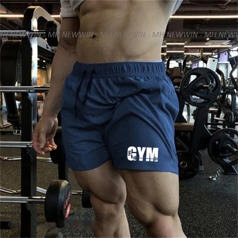 QUẦN ĐÙI THỂ THAO NAM - IN LOGO GYM - CHẤT THUN MÈ - SIZE 45-100KG 3