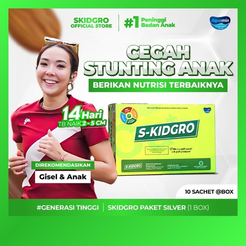 S-KIDGRO Peninggi Badan Anak Terbaik - [ Promo Hemat 1 box isi 5 sachet] 0