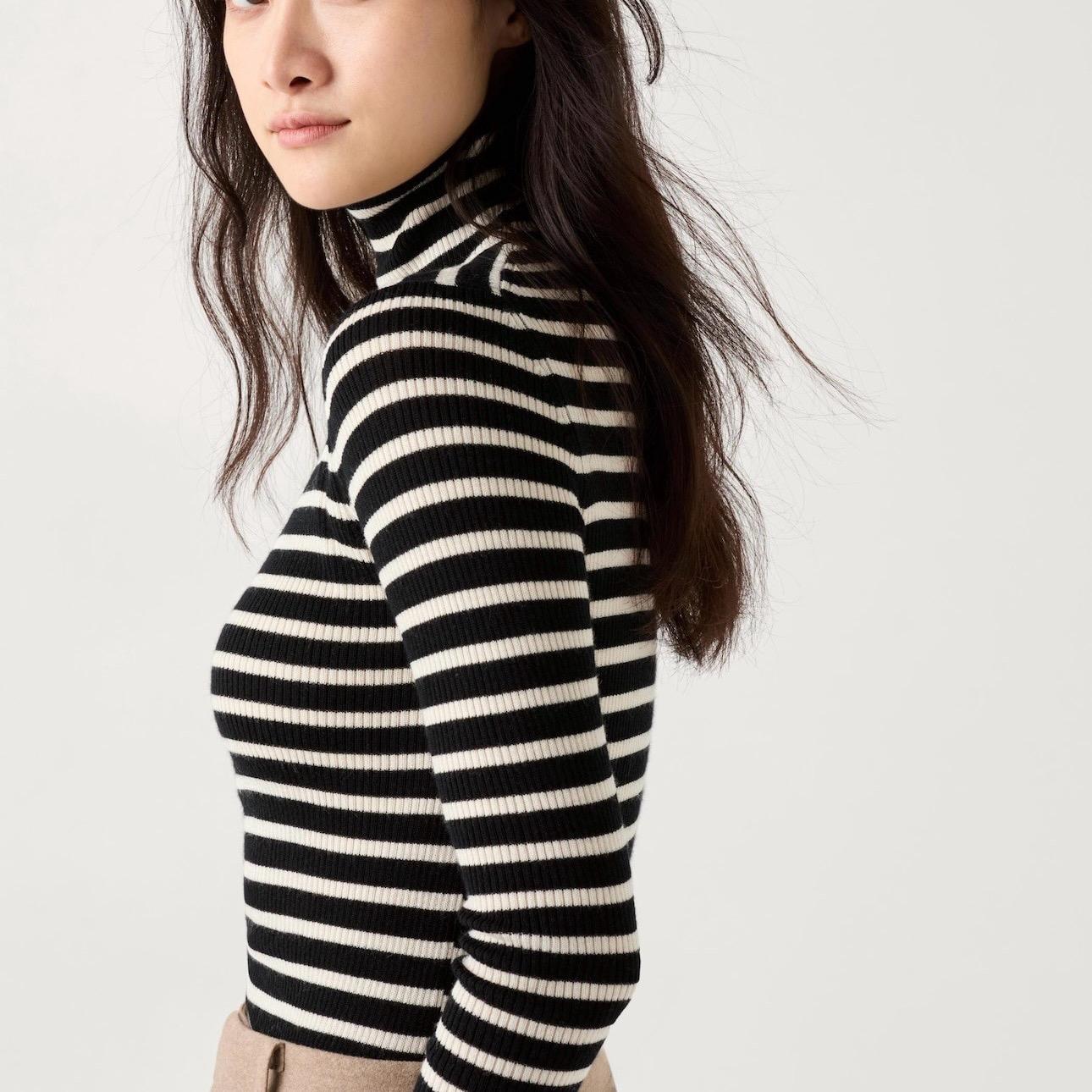 Áo len cổ cao Merino cao cấp siêu ấm Japan Women thu đông