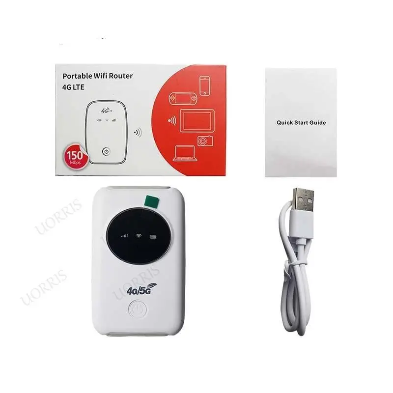 (COD) H808+ Modem Wifi 4G All Operator Sim Card wifi Portable 5G All Operator 150Mbps 4G/5G Support ALL TELCO Router Portable Sim Card 3200mAh Battery Dapat digunakan selama 48 jam 8