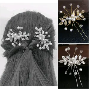 Anggun Hairpin - Tusuk Konde Aksesoris Sanggul Rambut Warna Silver & Gold