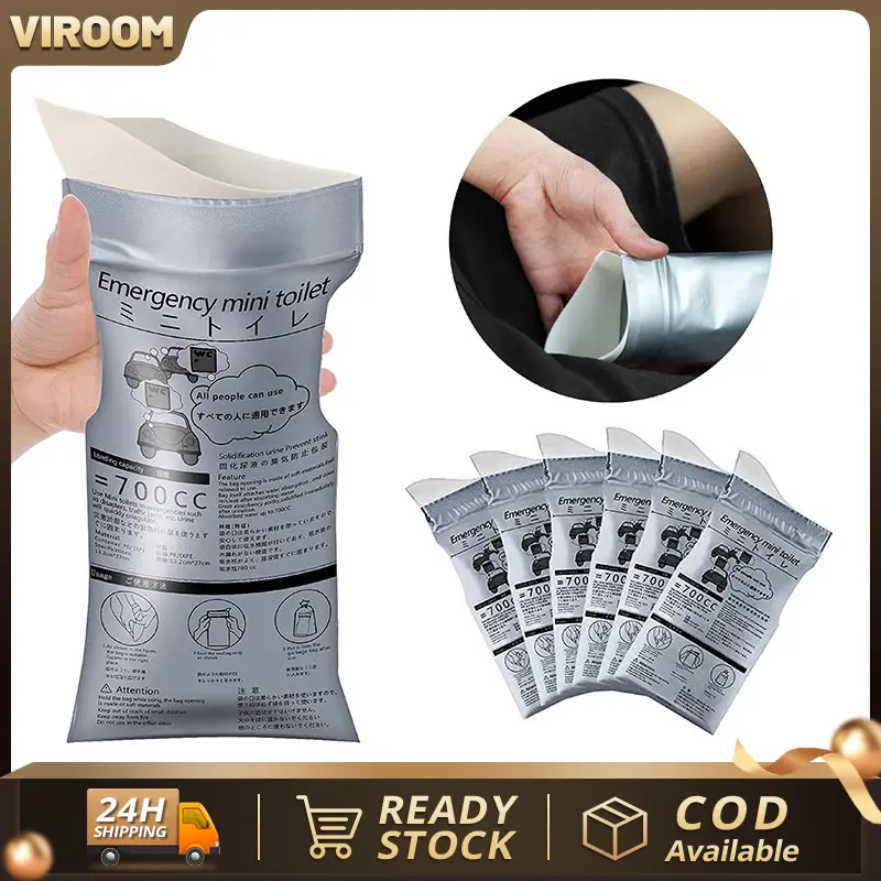 Emergency Urine Bag Portable Car Toilet Girl Children's Toilet Disposable Urine Bag Urinal Car Urinal Artifact Travel Urinal Temporary Emergency Anti-Light And Deodorant