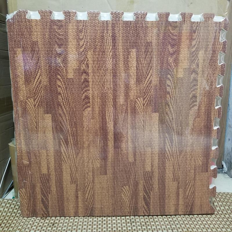  Miếng xốp lót sàn thảm xốp cho bé bộ 6 tấm vân gỗ kích thước 60x60cm tặng kèm viền xung quanh Đồ Chơi 