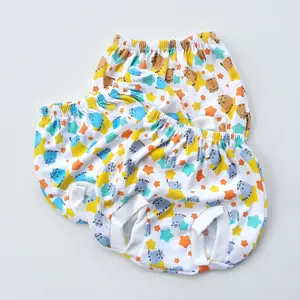 Kualitas Premium 1 Lusin Celana Pop Bayi 0 3 Bulan Katun Lembut Murah Promo cowok Cewek manis hewan