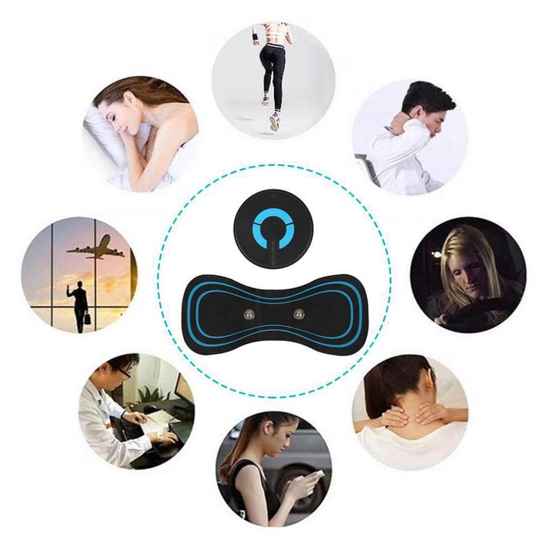 Product Introduction of Mini Neck Massager Cervical Vertebra Mas-sager,Portable Shoulder Back Massage Mat,6 Modes Adjustable Massager for Whole Body Arm 12